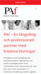 Mobile Screenshot of pafrekrytering.se